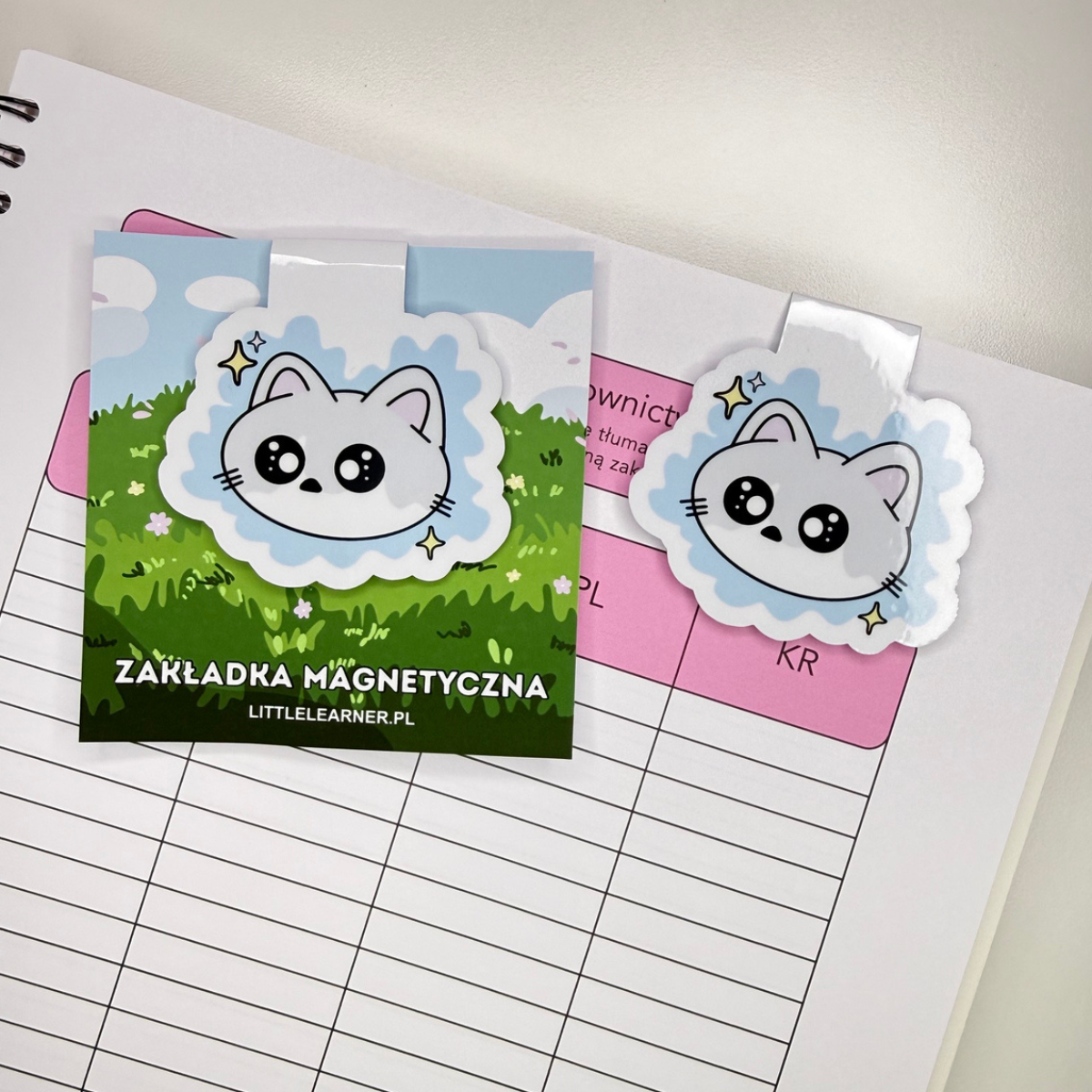 Zakładka magnetyczna do książki
